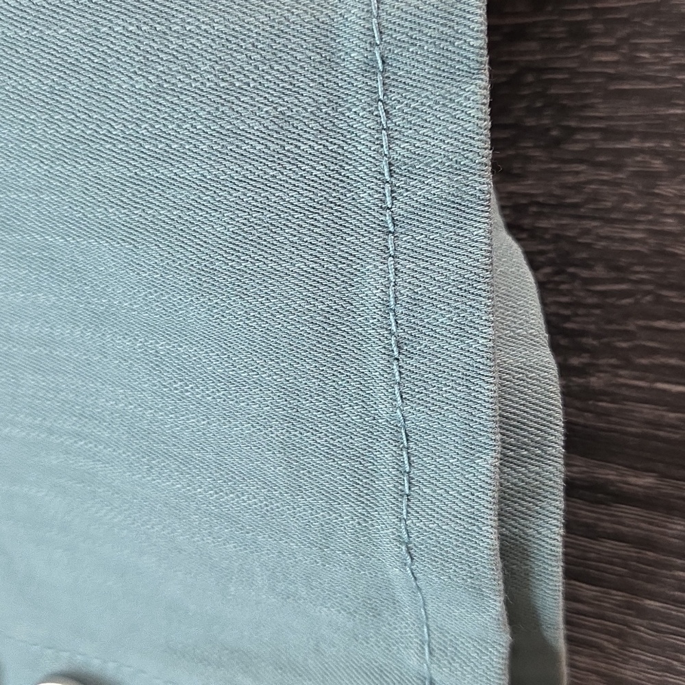 Code Bleu Womans 22W Capri Teal Button-Accent Cla… - image 15